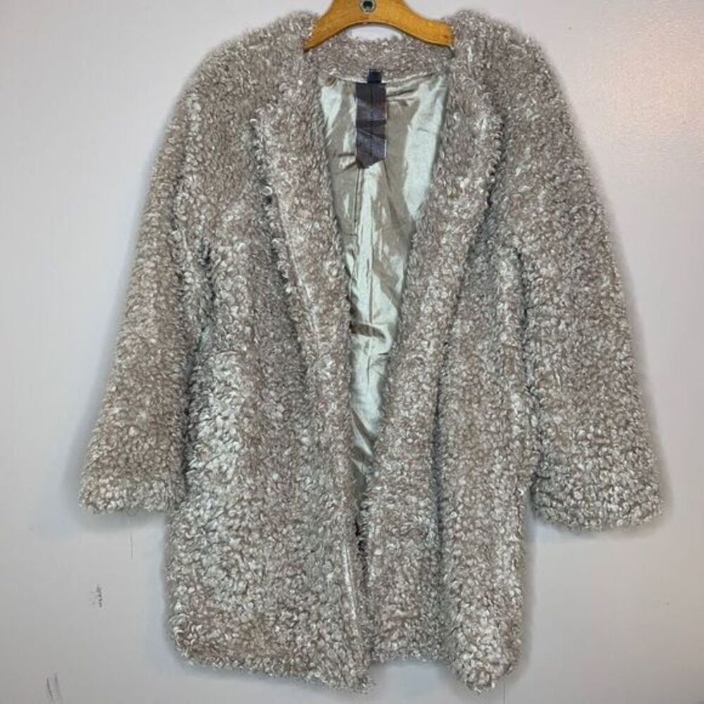 ‎Fuzzy Sherpa jacket moon collection size L